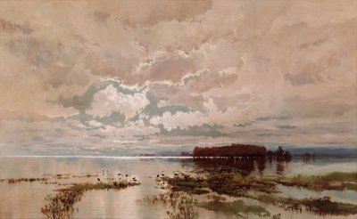 La inundación en el Darling 1890 de W.C. Piguenit